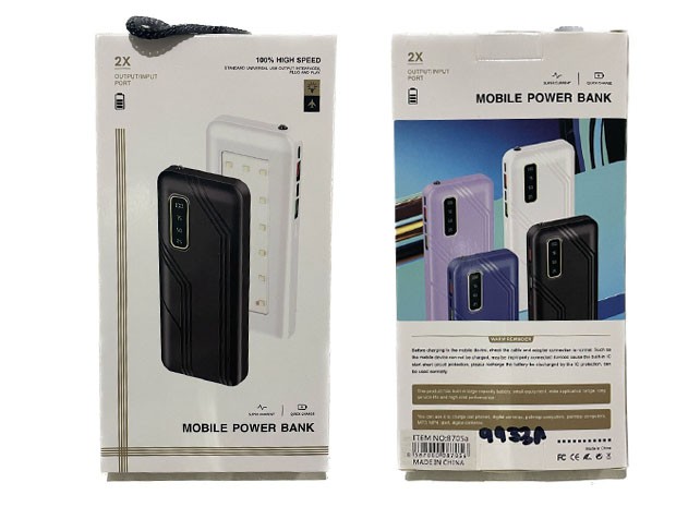 &u+  POWER BANK 1000MAH TIPO C + LINTERNA (8705a)